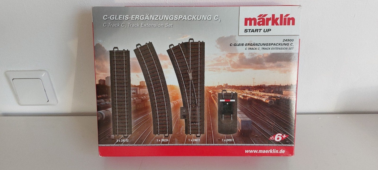 Märklin C Rails Pakket 24900, Hobby en Vrije tijd, Modeltreinen | H0, Wisselstroom, Gebruikt, Rails, Ophalen of Verzenden