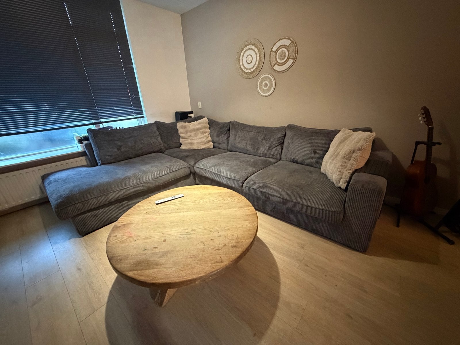 Grote loungebank - perfect om op te ontspannen, Gebruikt, 100 tot 125 cm, Hoekbank, 300 cm of meer