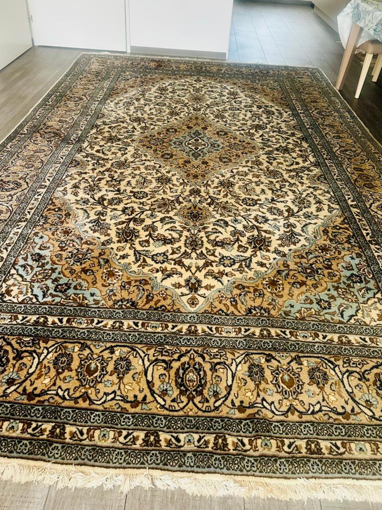 Groot perzich Keshan, Huis en Inrichting, Stoffering | Tapijten en Kleden, Ophalen of Verzenden, Rechthoekig, 200 cm of meer