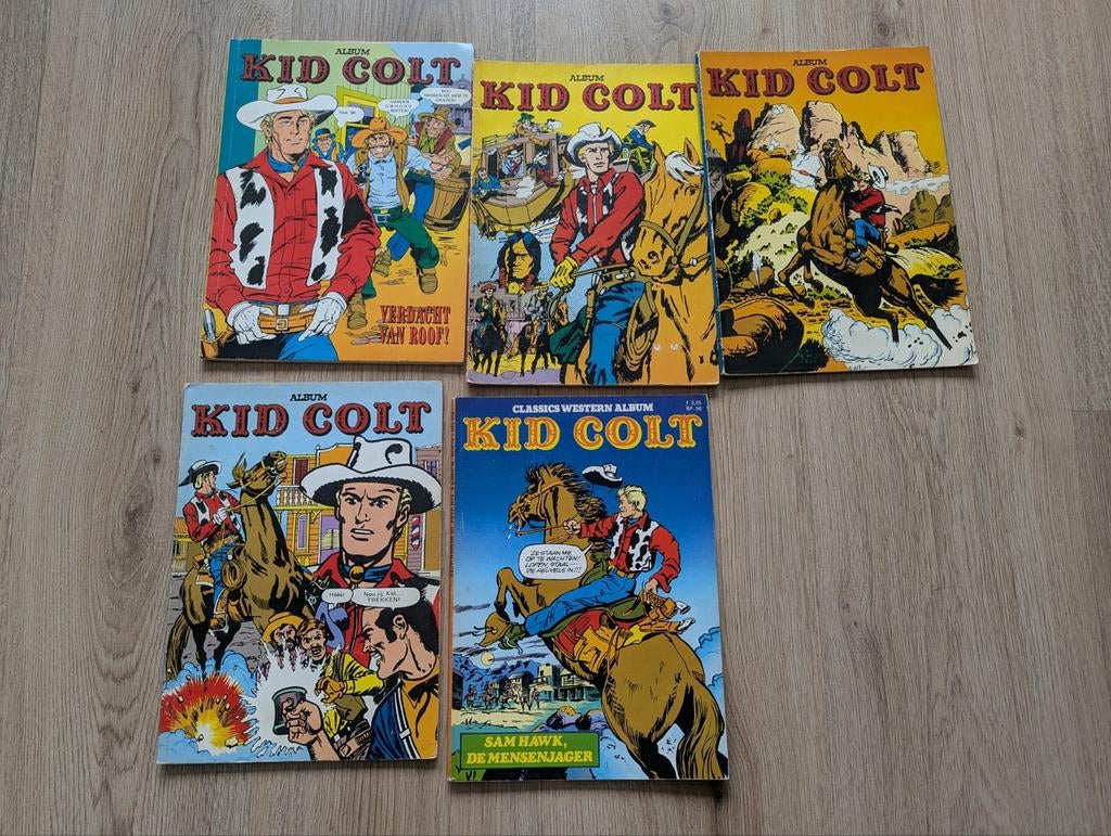 Diverse nummers van Kid Colt, Boeken, Meerdere comics, Ophalen of Verzenden, Gelezen, Europa