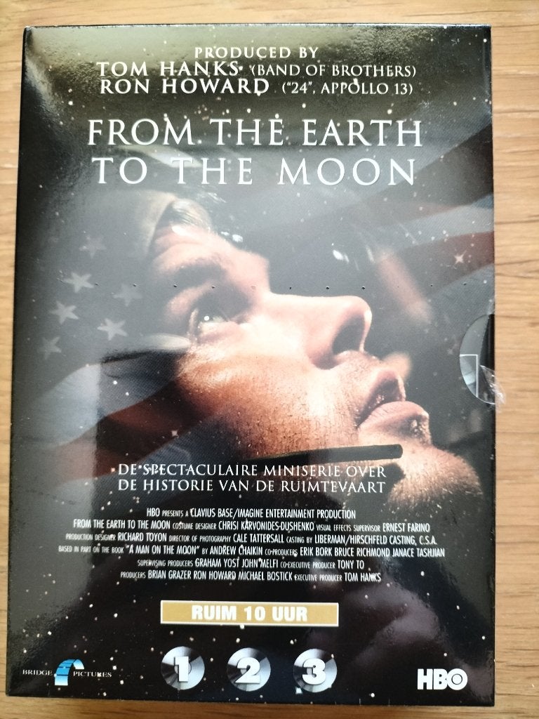 From the earth to the moon 3DVD-box Nieuw, Ophalen, Alle leeftijden, Nederlands, Digipak
