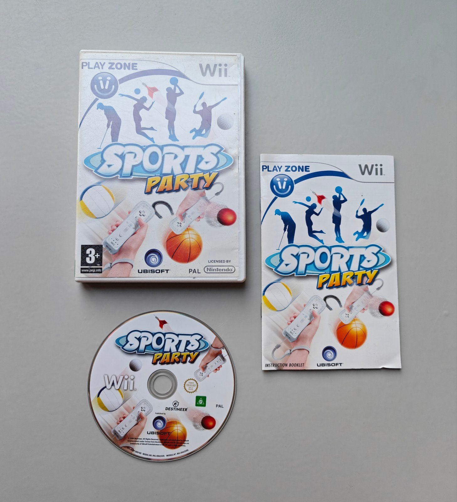 Sports Party - Nintendo Wii - Compleet, Spelcomputers en Games, Games | Nintendo Wii, Ophalen of Verzenden, Zo goed als nieuw