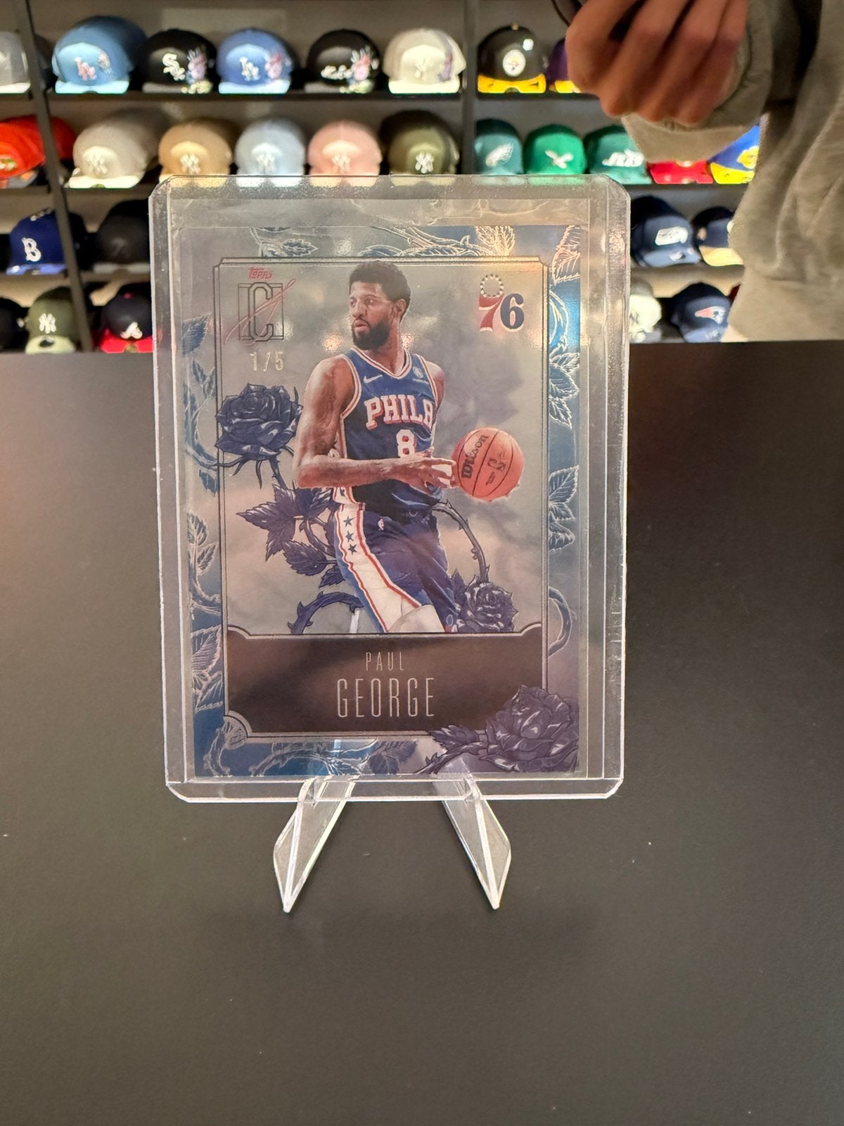 Paul George SSP Case hit, Hobby en Vrije tijd, Verzamelkaartspellen | Overige, Ophalen of Verzenden, Zo goed als nieuw, Losse kaart