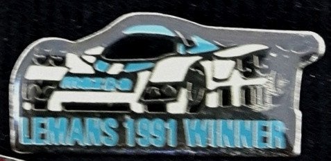 Mazda- Lemans 1991 winner pin, Verzenden, Nieuw, Transport, Speldje of Pin