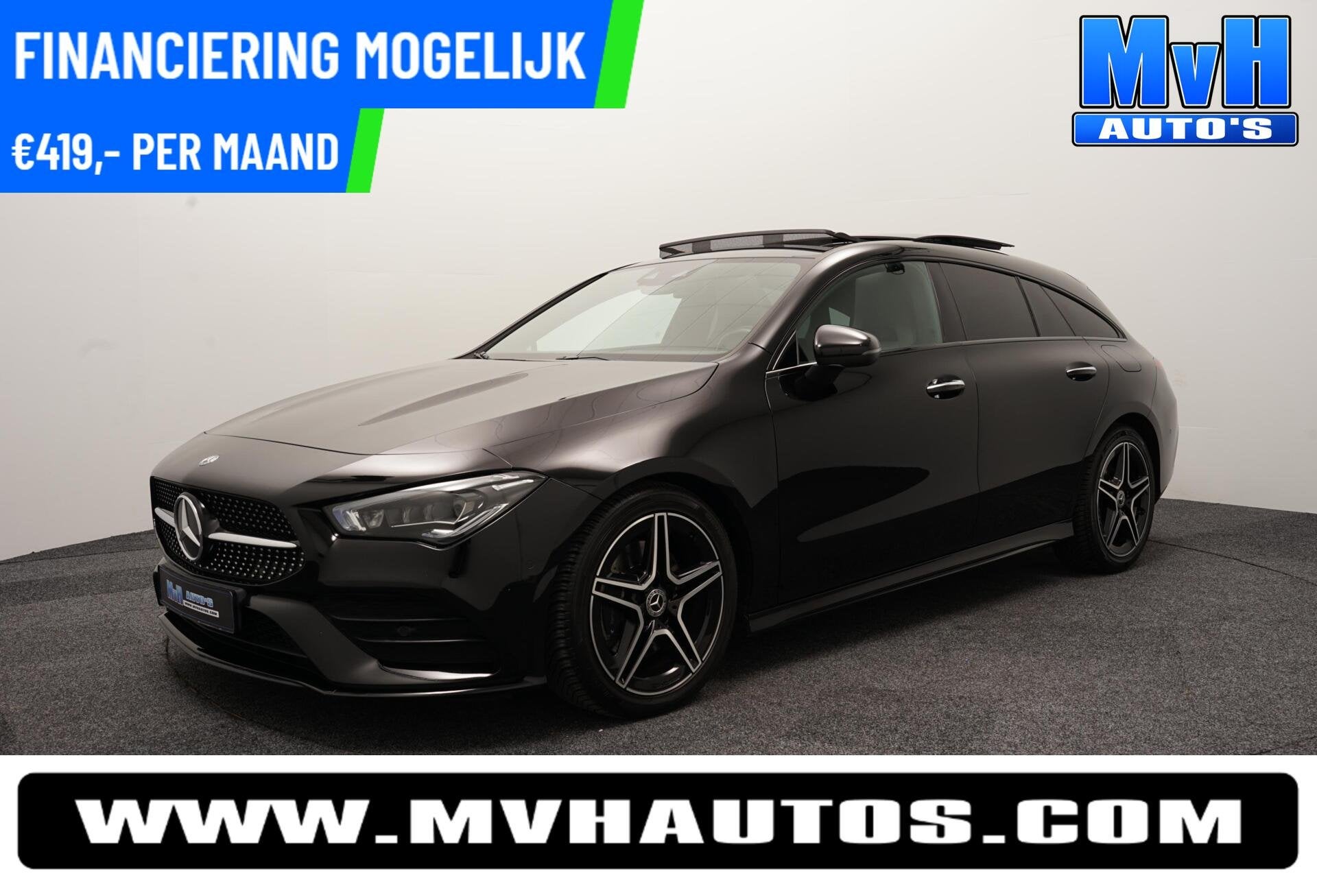 Mercedes CLA-klasse Shooting Brake 200 Business Solution AMG, Auto's, Gebruikt, Euro 6, Met garantie (alle), Origineel Nederlands
