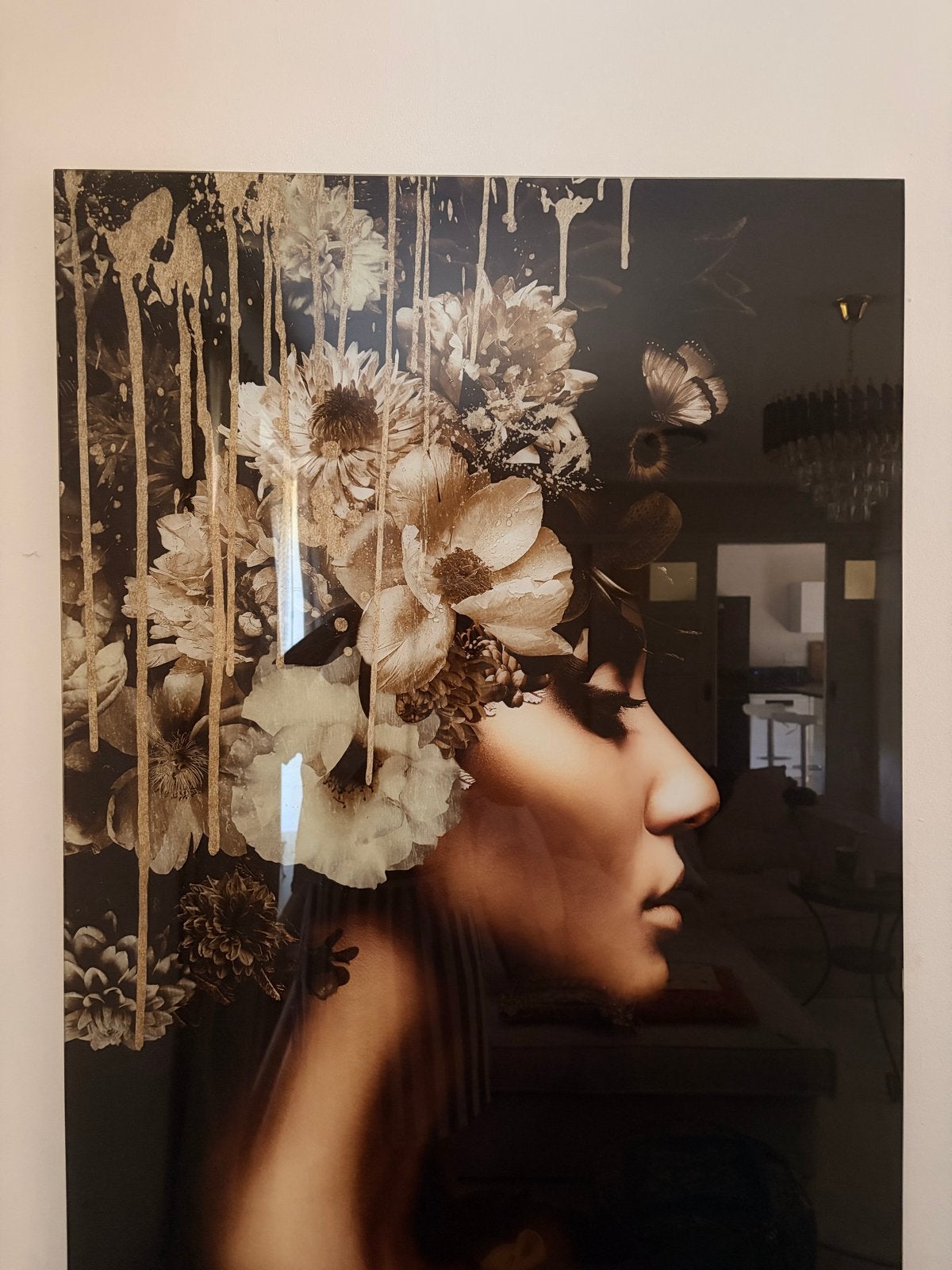 Uniek plexiglas schilderij:  (120x80cm), Antiek en Kunst, Kunst | Schilderijen | Modern, Ophalen, Kunststof, Ophangklaar, Figuren
