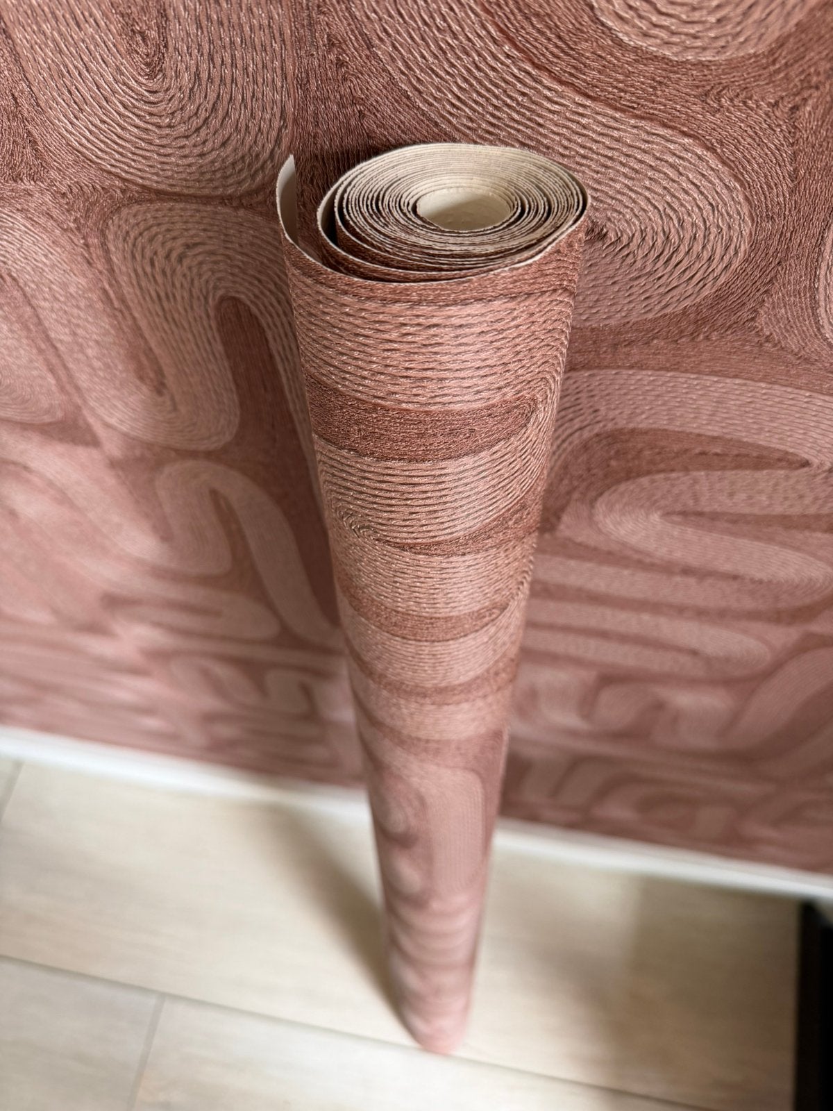 Reststuk behang Arte Sarana Mahogany, Ophalen