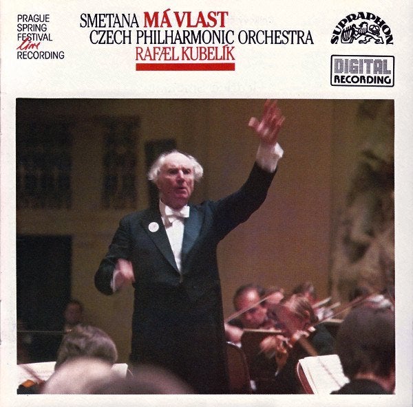 SMETANA Ma Vlast My Country - Rafael Kubelik Supraphon, Symfonie, Overige componisten, Ophalen of Verzenden, Zo goed als nieuw