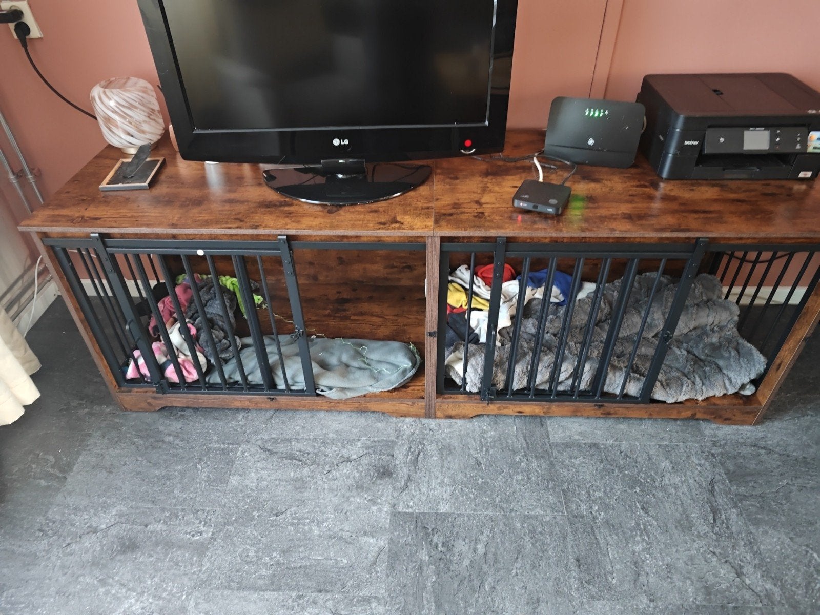 Hondenbench  197x67x60, Ophalen, Zo goed als nieuw