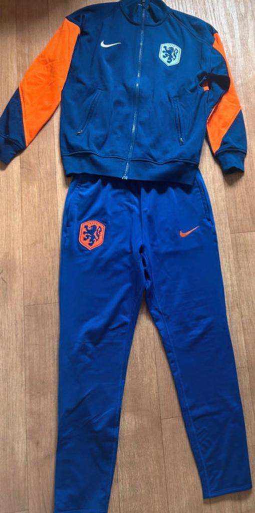 Nike Nederlands Elftal Trainingspak Kids L 2024-2026, Maat XS of kleiner, Ophalen of Verzenden, Zo goed als nieuw, Trainingspak