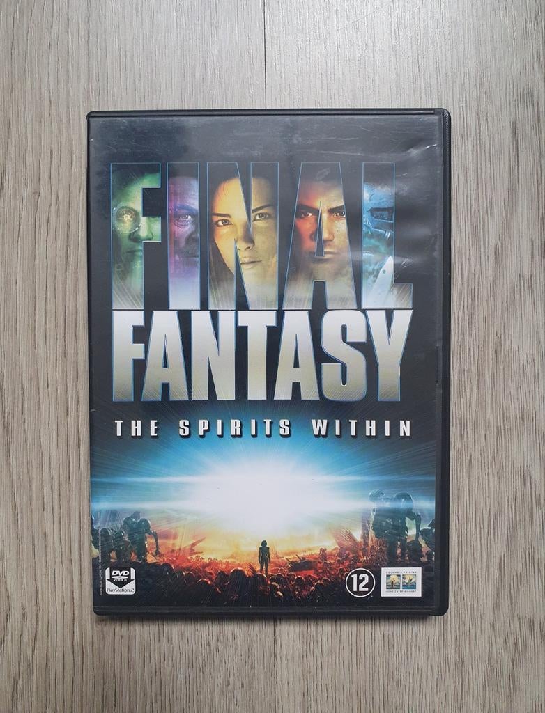 DVD Final Fantasy The Spirits Within, Cd's en Dvd's, Vanaf 12 jaar, Ophalen of Verzenden, Zo goed als nieuw, Science Fiction