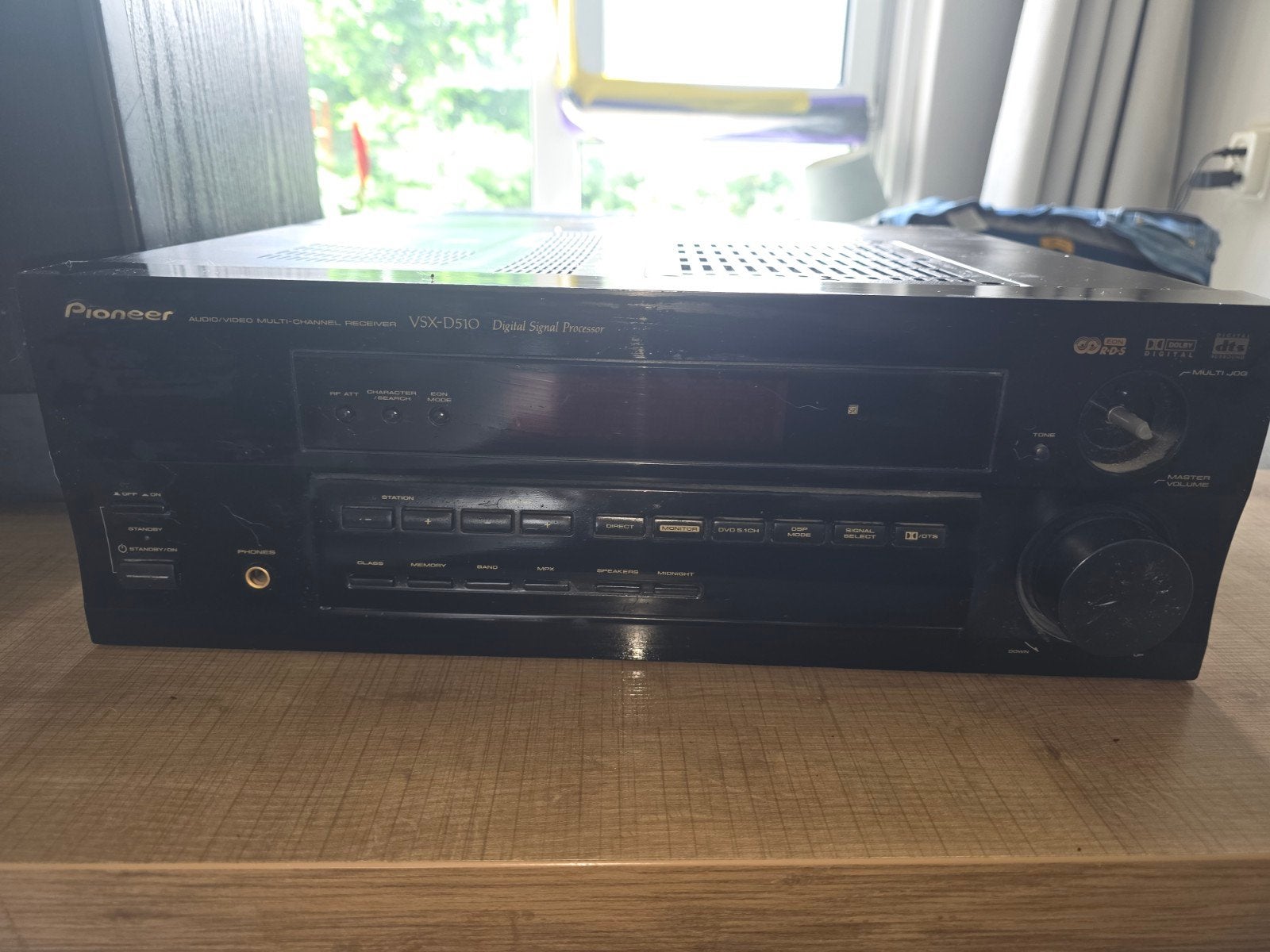 Philips FB410/00 Speakerset met Pioneer VSX-D510 Receiver, Audio, Tv en Foto, Luidsprekers, Ophalen, Philips, Gebruikt, Speakerset
