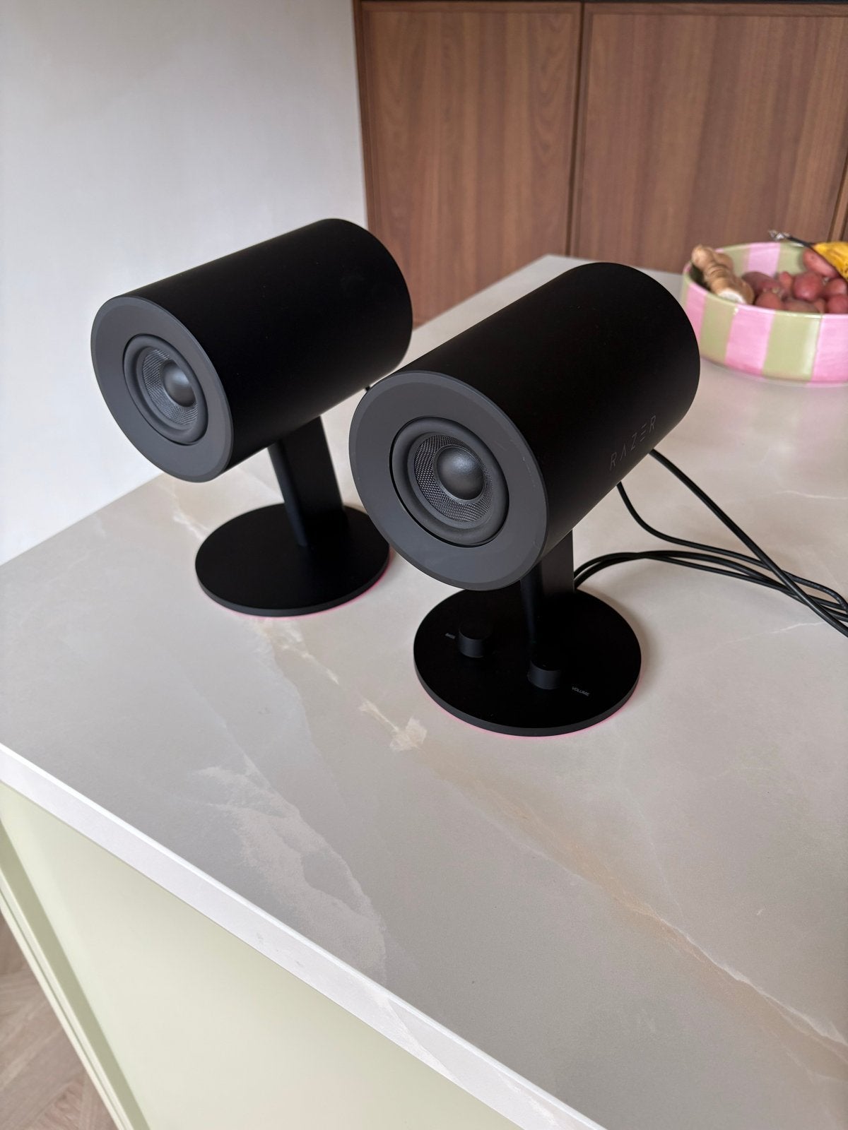 Razer Nommo Chroma Gaming Speakers - RGB Verlichting, Overige merken, Stereo speakers, Ophalen of Verzenden, Zo goed als nieuw