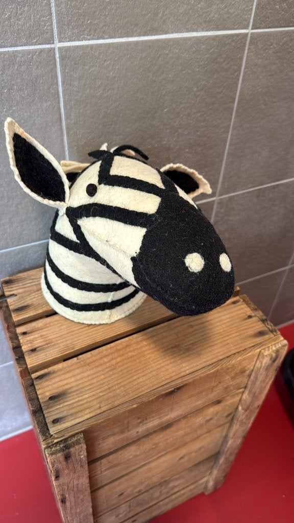 Loods 5 Wandhoofd Zebra, Minder dan 50 cm, Verzenden, Overige typen, Zo goed als nieuw