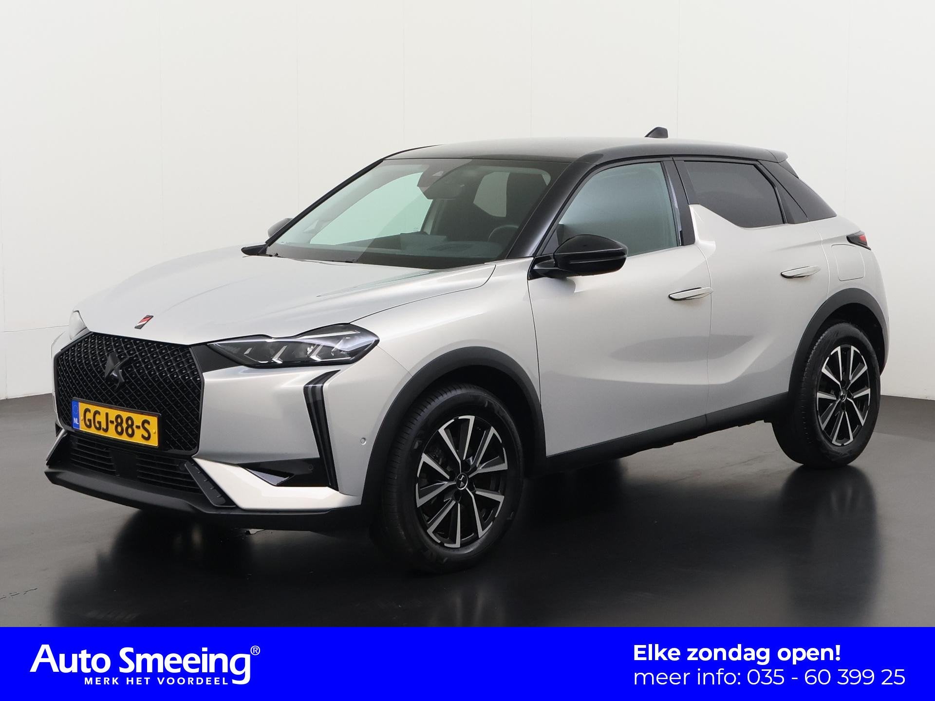 DS 3 1.2 Hybrid 136 Performance Line | Head-Up | 360 Camera, Auto's, Gebruikt, 1199 cc, Origineel Nederlands, Hybride Elektrisch/Benzine