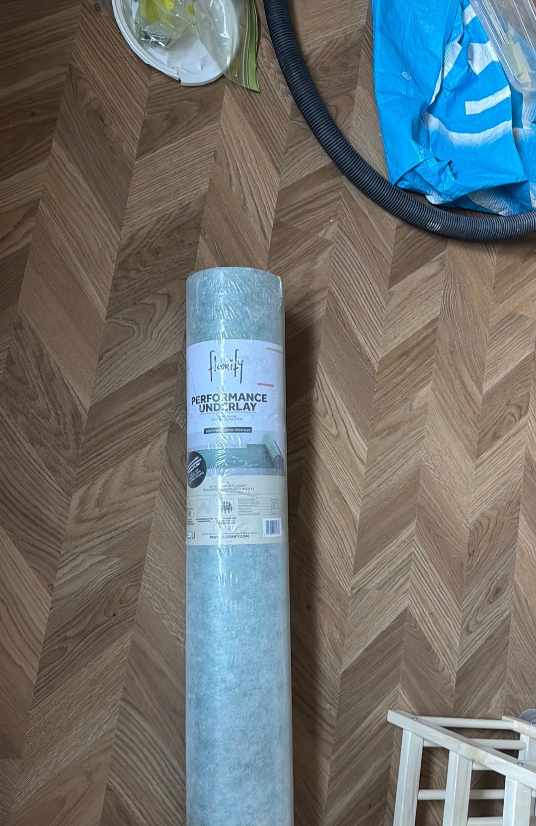Floorify performance ondervloer 10m2 nieuwe rol, Ophalen, Nieuw