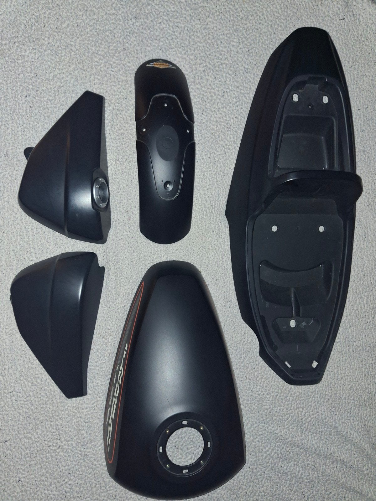 Harley-Davidson XR1200 X bodykit compleet matzwart , nieuwst, Ophalen of Verzenden