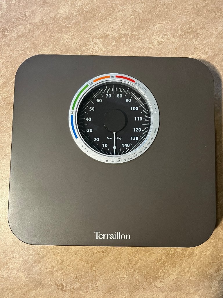 Personenweegschaal, Witgoed en Apparatuur, Weegschalen, Ophalen, 100 kg of meer, Zo goed als nieuw, Personenweegschaal