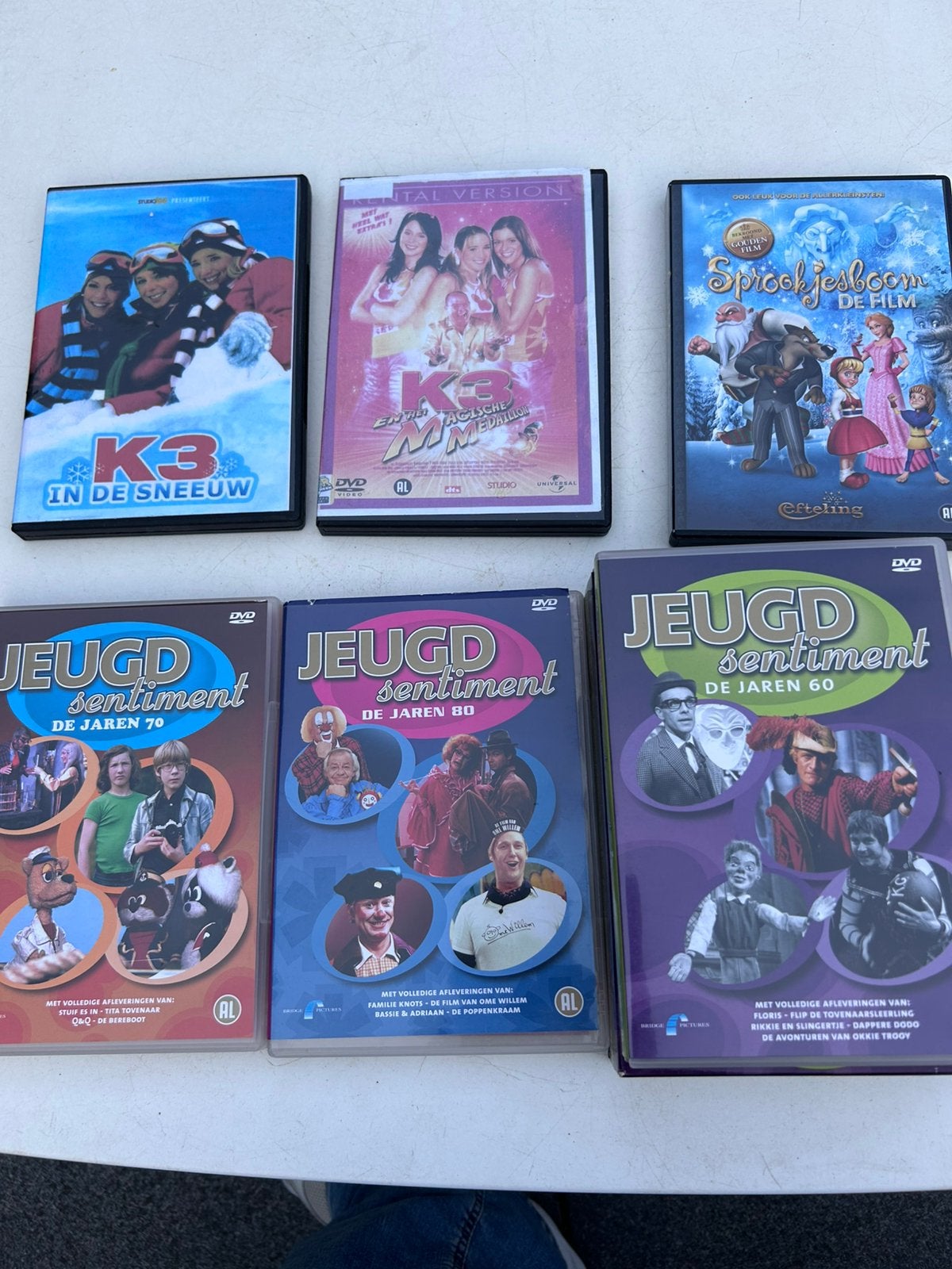 12 Dvd’s kinderfilms, Vanaf 12 jaar, Ophalen, Zo goed als nieuw