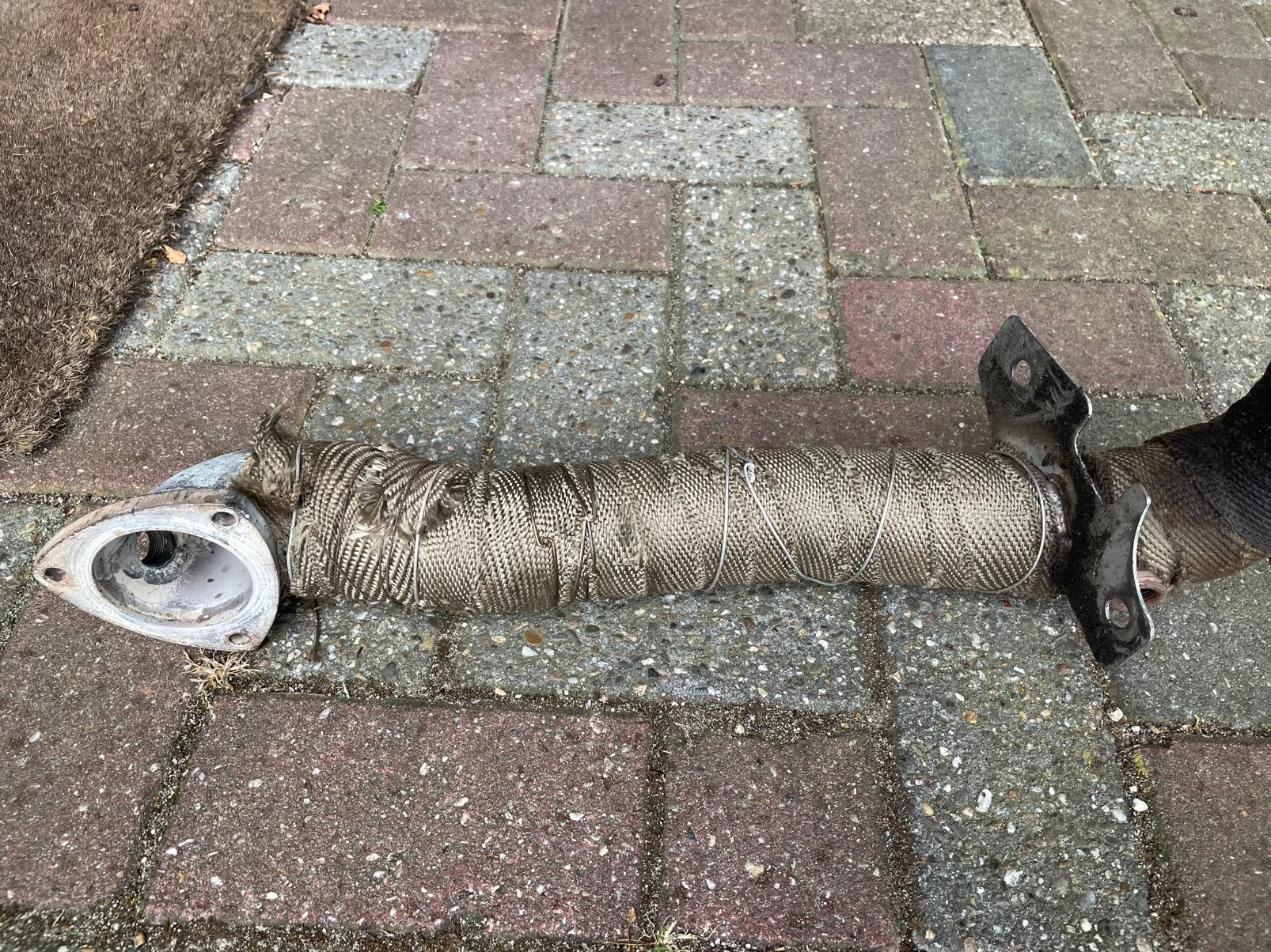 Gebruikte downpipe voor mini cooper ."S". R55S"), Ophalen of Verzenden, Mini