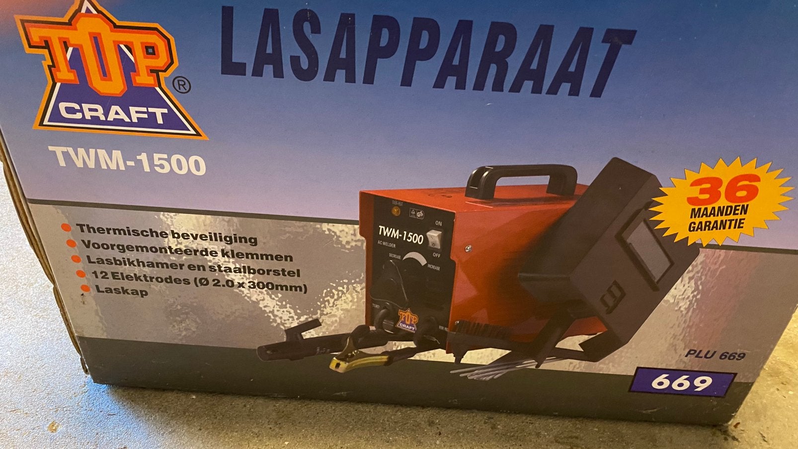 Nieuw Topcraft lasapparaat te koop teab, Ophalen, Nieuw, Minder dan 150 ampère
