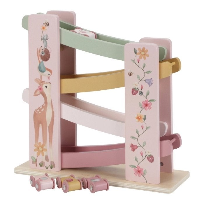 Little Dutch Nieuwe Houten hellingbaan met Dieren en Bloemen, Ophalen of Verzenden, Nieuw