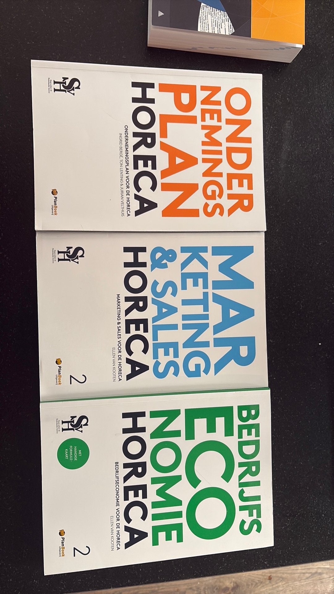 Ingrid Bergé - Ondernemingsplan voor de horeca, Ophalen, Ingrid Bergé; Ton Lenting; Jurian Veldhuis, Zo goed als nieuw, Nederlands