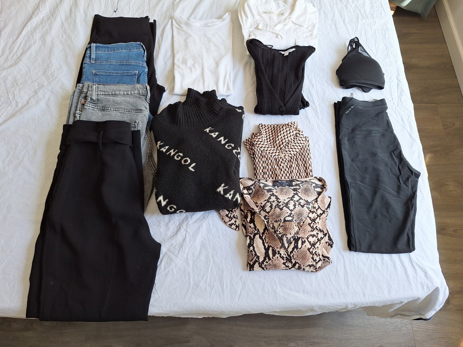 Dameskleding pakket maat S - H&M, Zara, Nike, Levi's, Ophalen, Gedragen, Maat 36 (S)