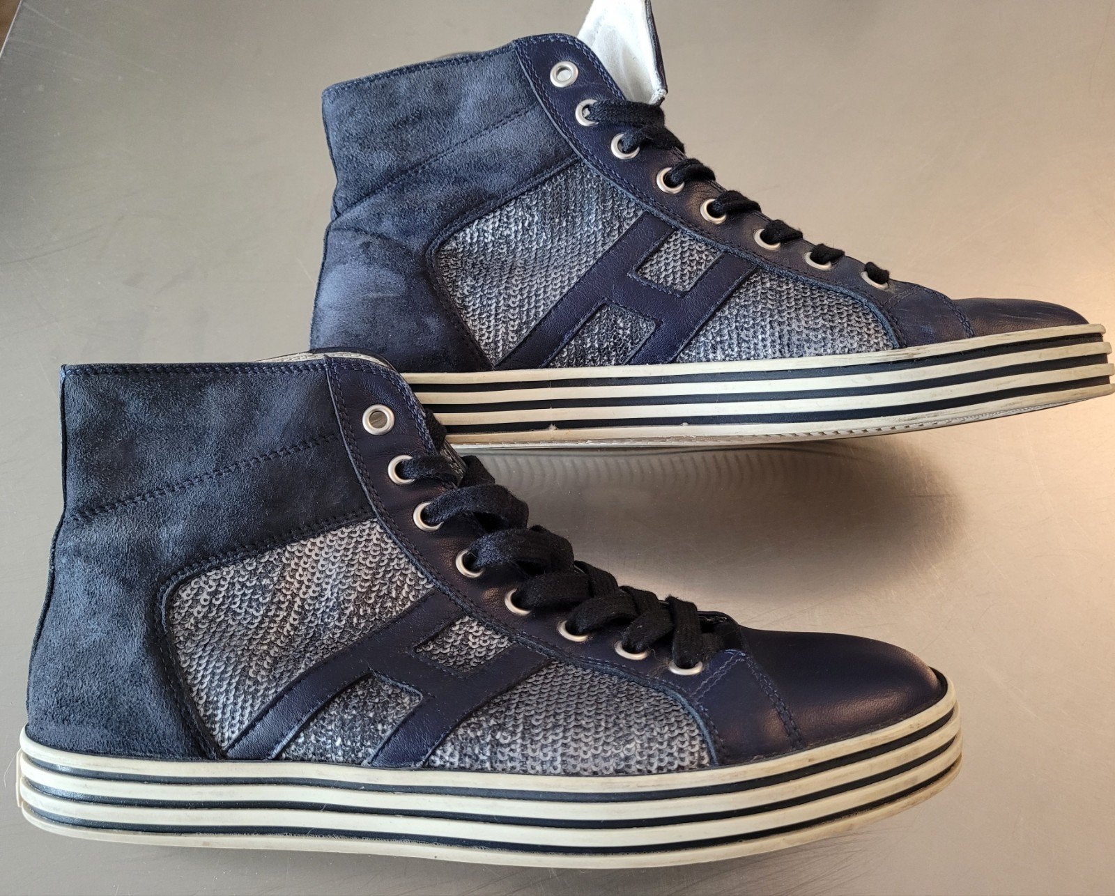 Hogan sneakers blauw dames maat 39 - Zo goed als nieuw, Blauw, Ophalen of Verzenden, Sneakers of Gympen, Hogan