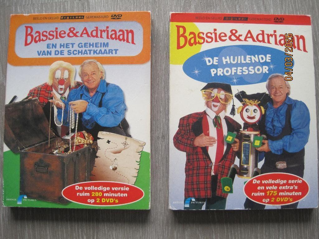 Bassie & Adriaan, Cd's en Dvd's, Dvd's | Kinderen en Jeugd, Avontuur, Alle leeftijden, Boxset, Ophalen of Verzenden