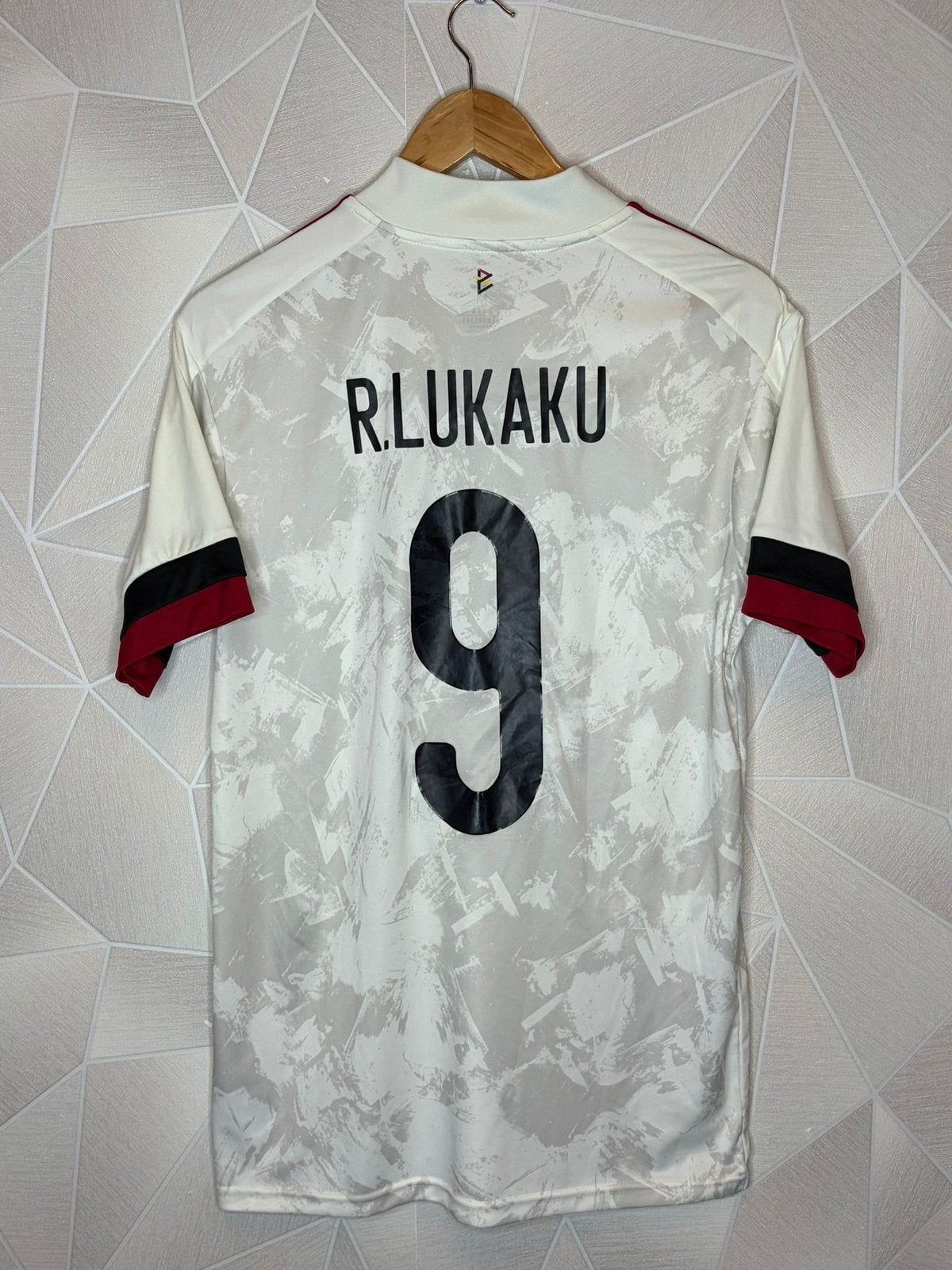 België Uit 2020/2021 Lukaku, Sport en Fitness, Voetbal, Shirt, ., Zo goed als nieuw, .