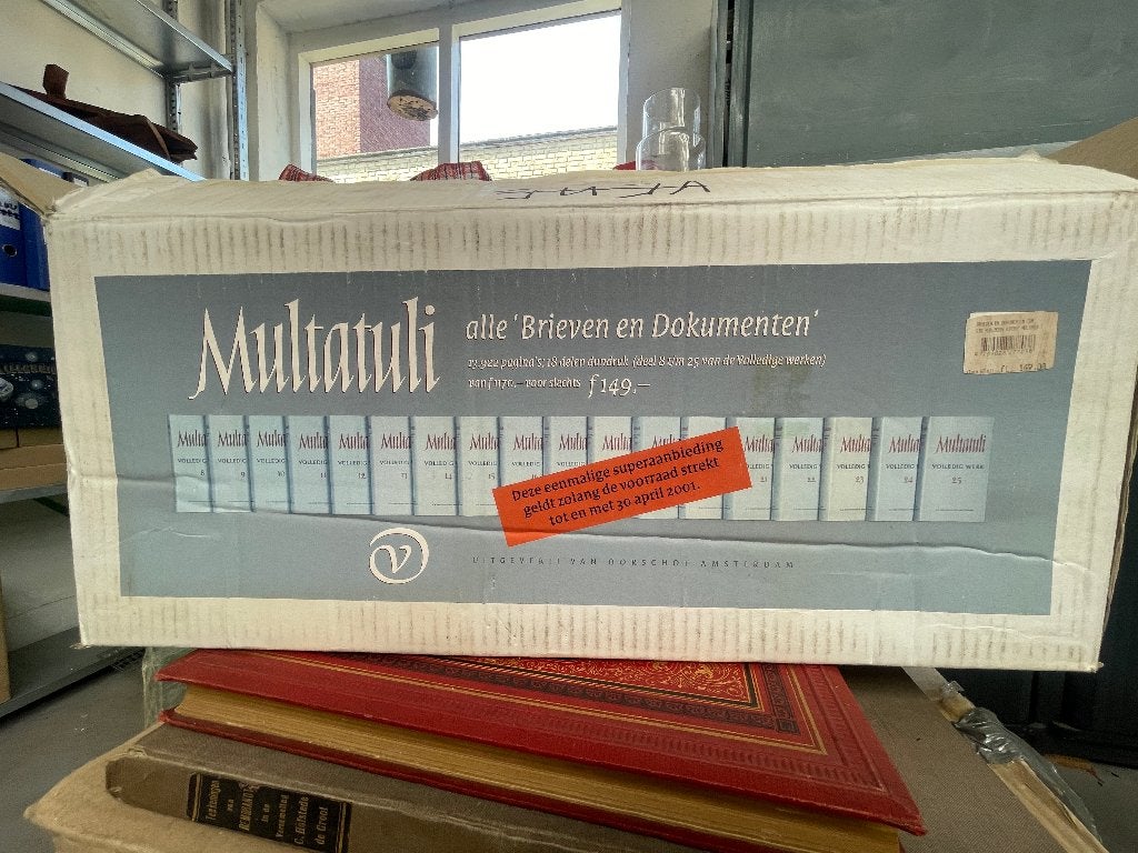 Multatuli Alle brieven en documenten, Ophalen of Verzenden, Nieuw, Multatuli