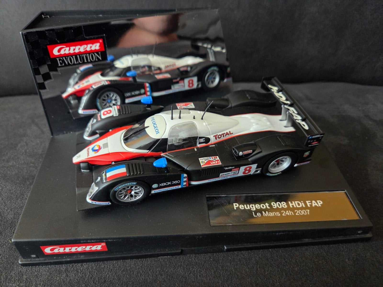 Carrera digitaal Peugeot 908 HDi, Ophalen of Verzenden, Zo goed als nieuw, Elektrisch, Carrera