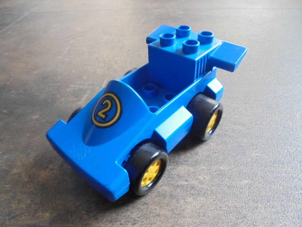 Lego Duplo Car Formula One (zie foto's), Ophalen of Verzenden, Gebruikt, Losse stenen, Duplo