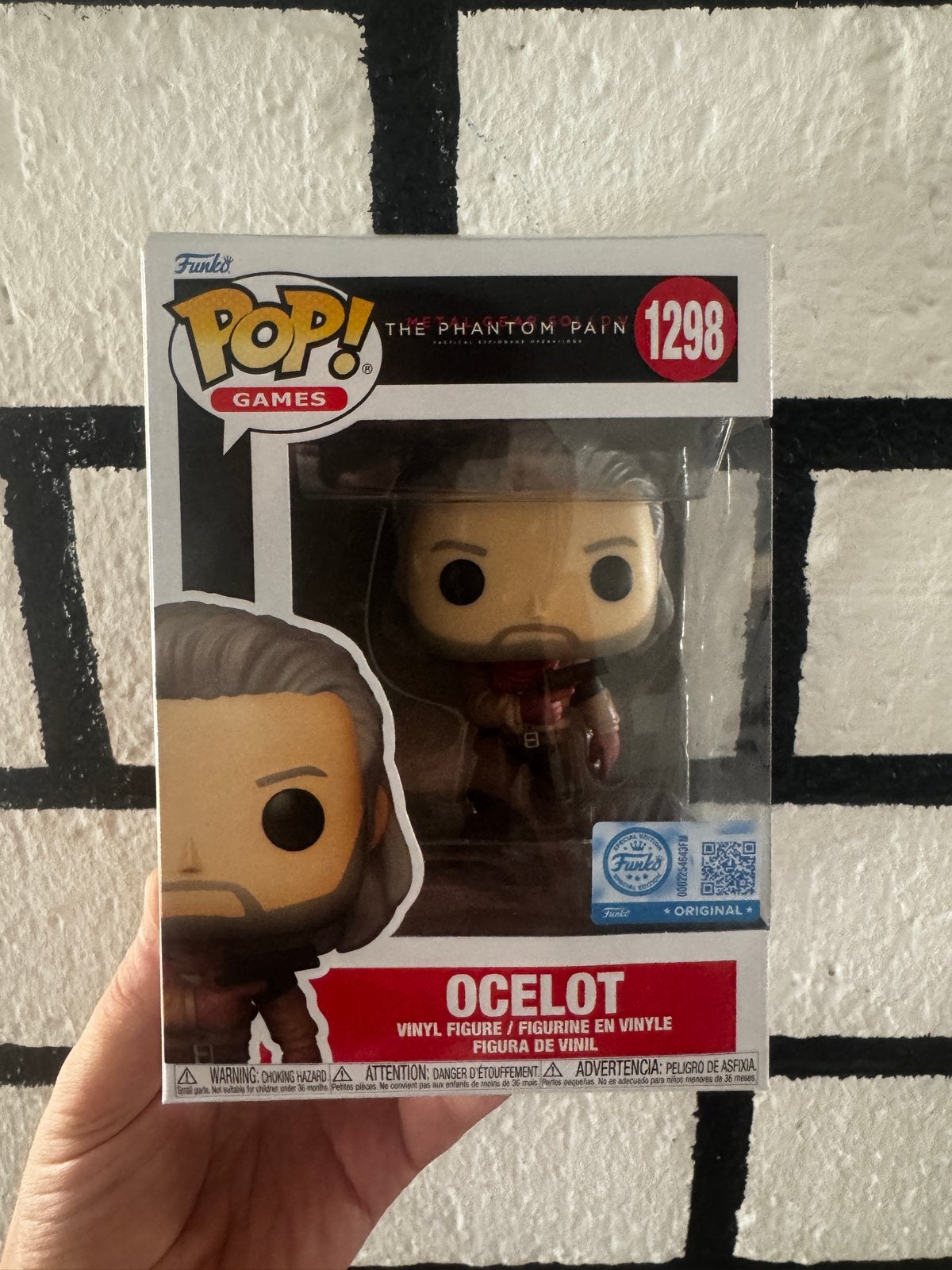 Funko Pop Ocelot 1298 - The Phantom Pain, Ophalen of Verzenden, Nieuw