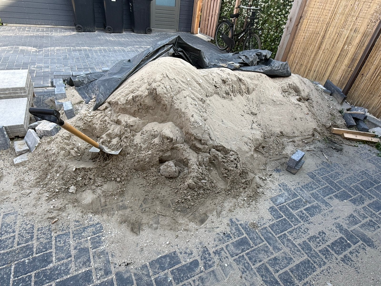 Schoon zand +- 3m3, Ophalen, Nieuw