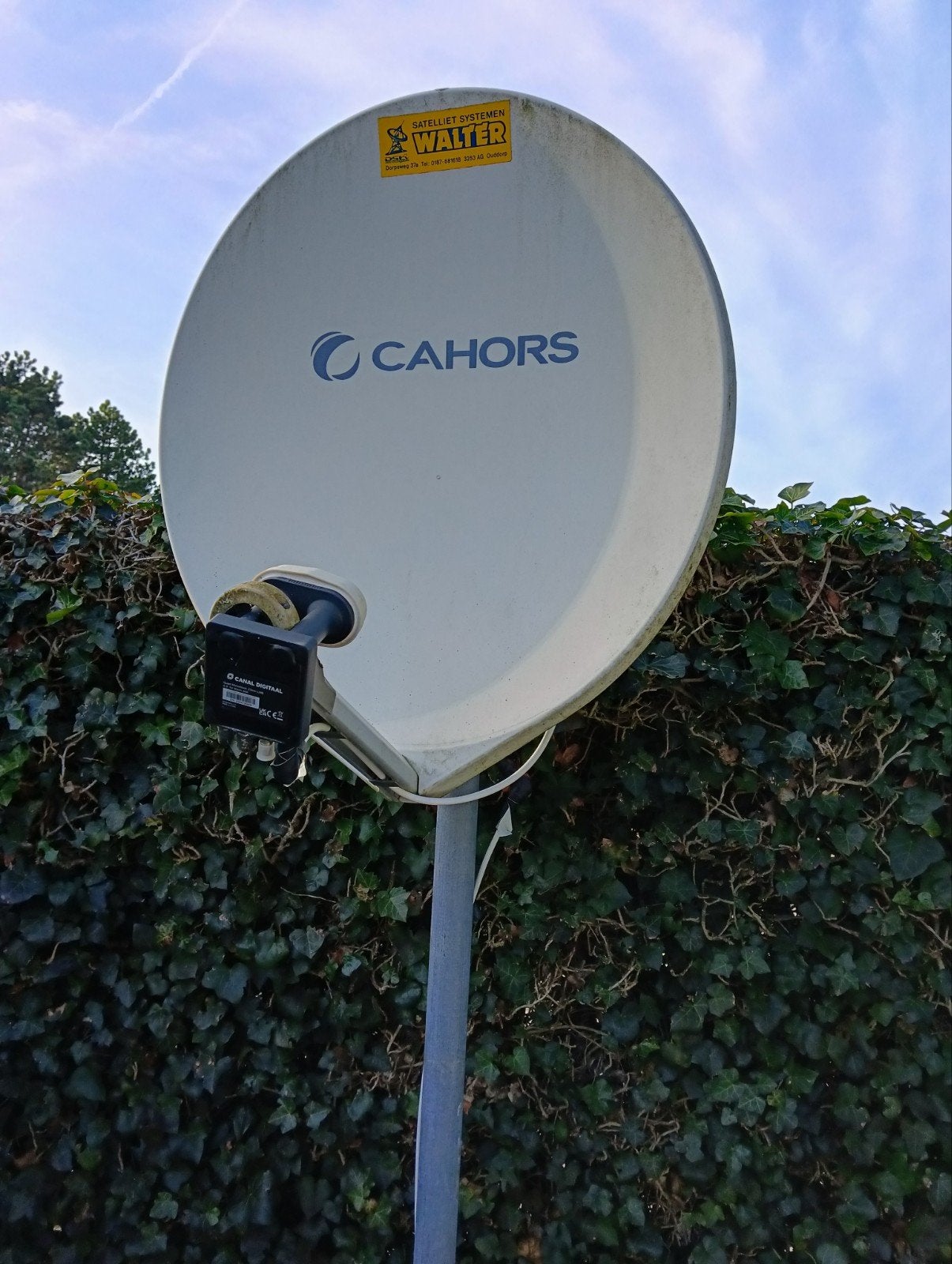 Schotel antenne voor Canal digitaal, Audio, Tv en Foto, Schotelantennes, Ophalen of Verzenden, Gebruikt, Overige merken