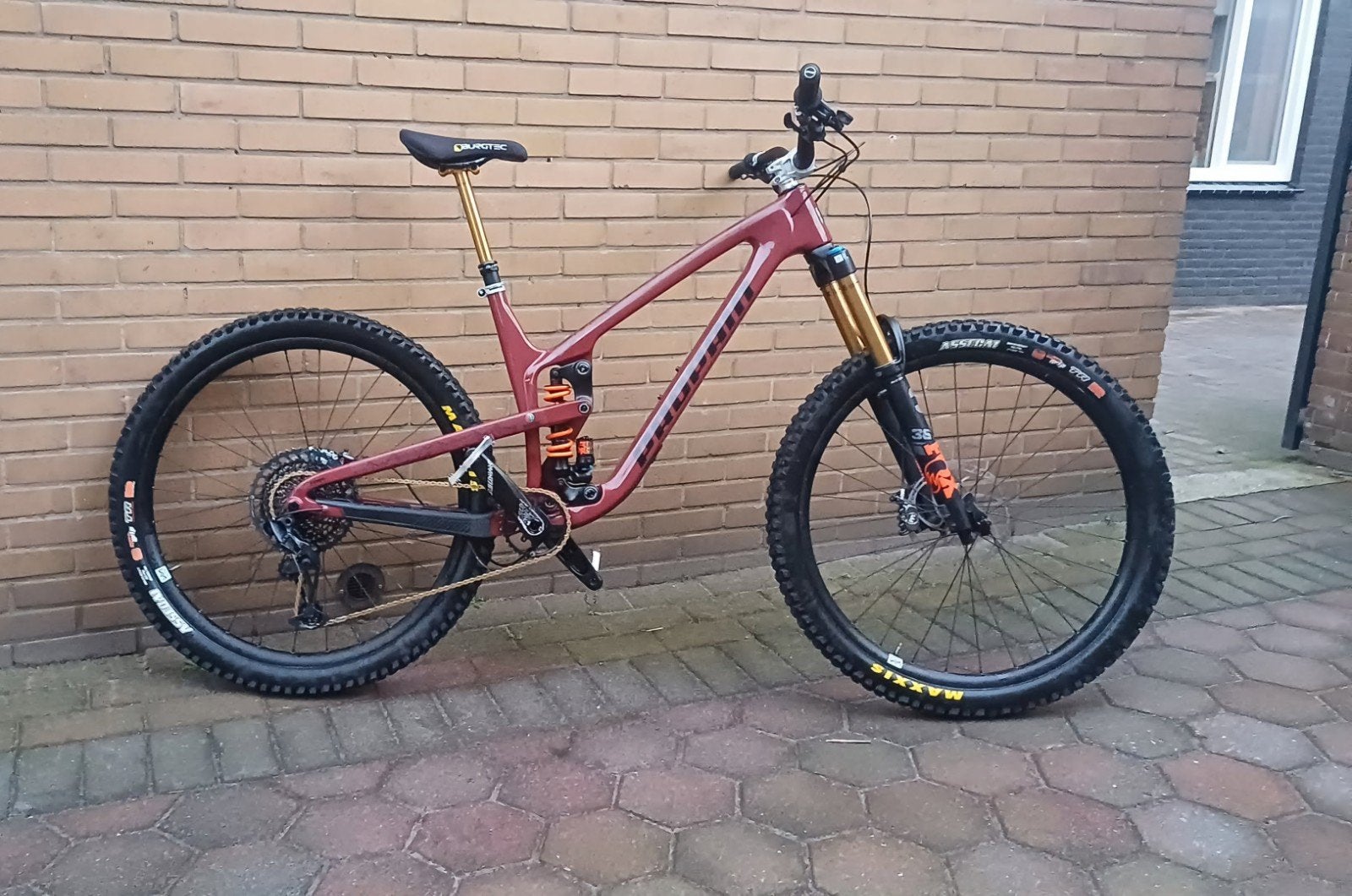 Propain Tyee CF - Enduro/Freeride - Fox factory - Magura mt7, Fietsen en Brommers, Zo goed als nieuw, Schijfrem, 53 tot 57 cm