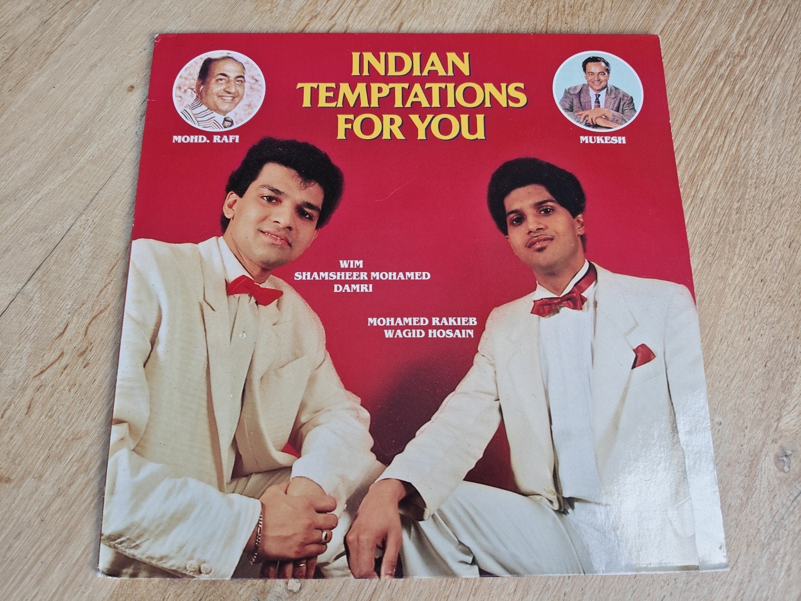 Indian Temptations - For You LP (1989) - Indiase muziek, LP, Gebruikt, 12 inch, Indiaas