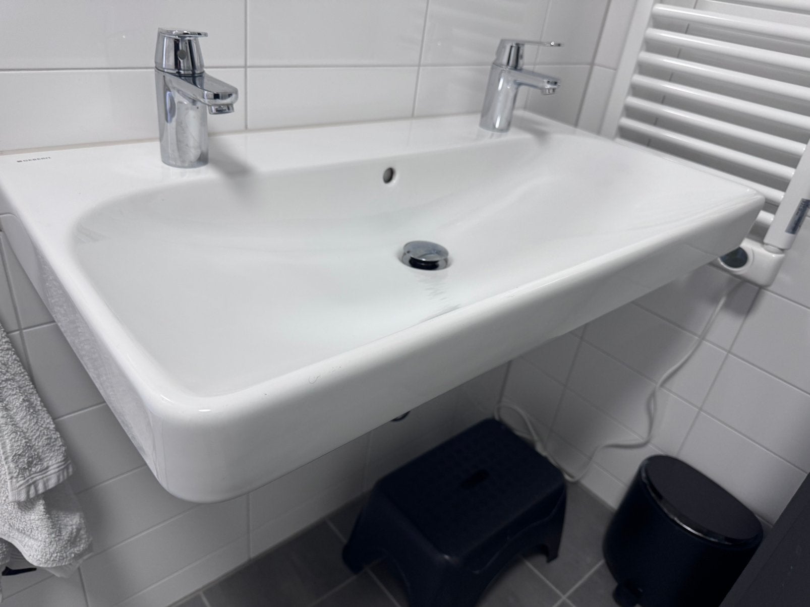 Geberit wasbak 90cm, Ophalen, Zo goed als nieuw