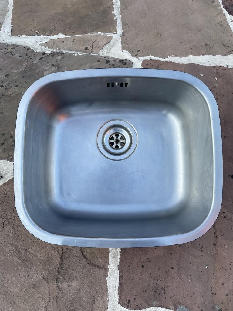 RVS Spoelbak, Huis en Inrichting, Keuken | Keukenelementen, Ophalen, Minder dan 50 cm, Gebruikt, Overige kleuren