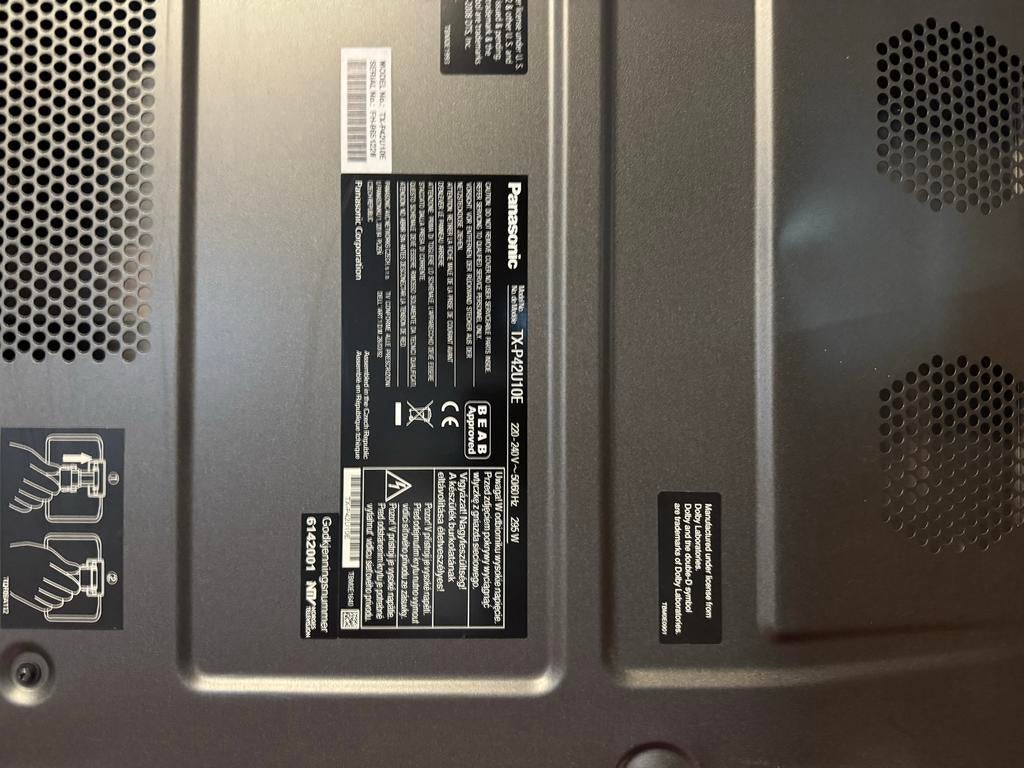 Panasonic Plasma TV TX-P42C10E (42 inch), Ophalen of Verzenden, Gebruikt