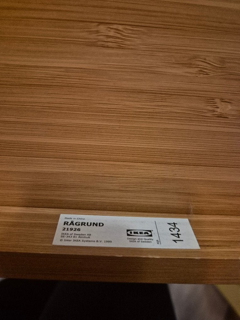 Hoekrek van Ragrund Ikea 2x, Ophalen, Gebruikt, Overige typen, 50 tot 100 cm