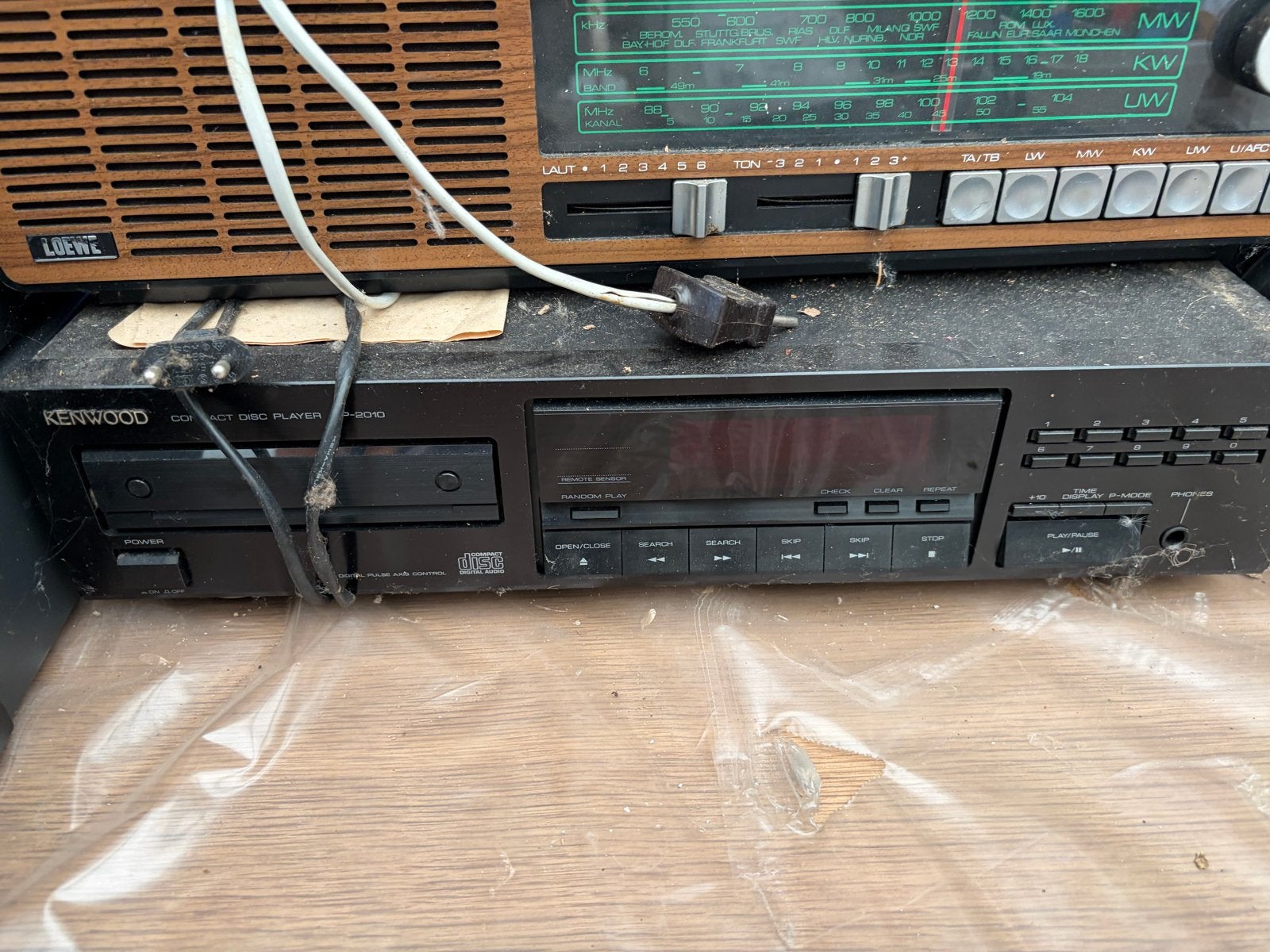 Kenwood Compact Disc Player D-R910 - Vintage CD-speler, Audio, Tv en Foto, Ophalen, Gebruikt, Overige merken