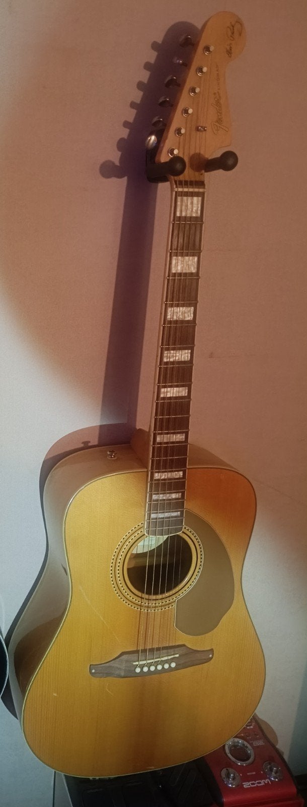 Fender Kingman Elvis Presley Signature Westerngitaar, Ophalen of Verzenden, Gebruikt, Western- of Steelstringgitaar, Met (piezo-)element