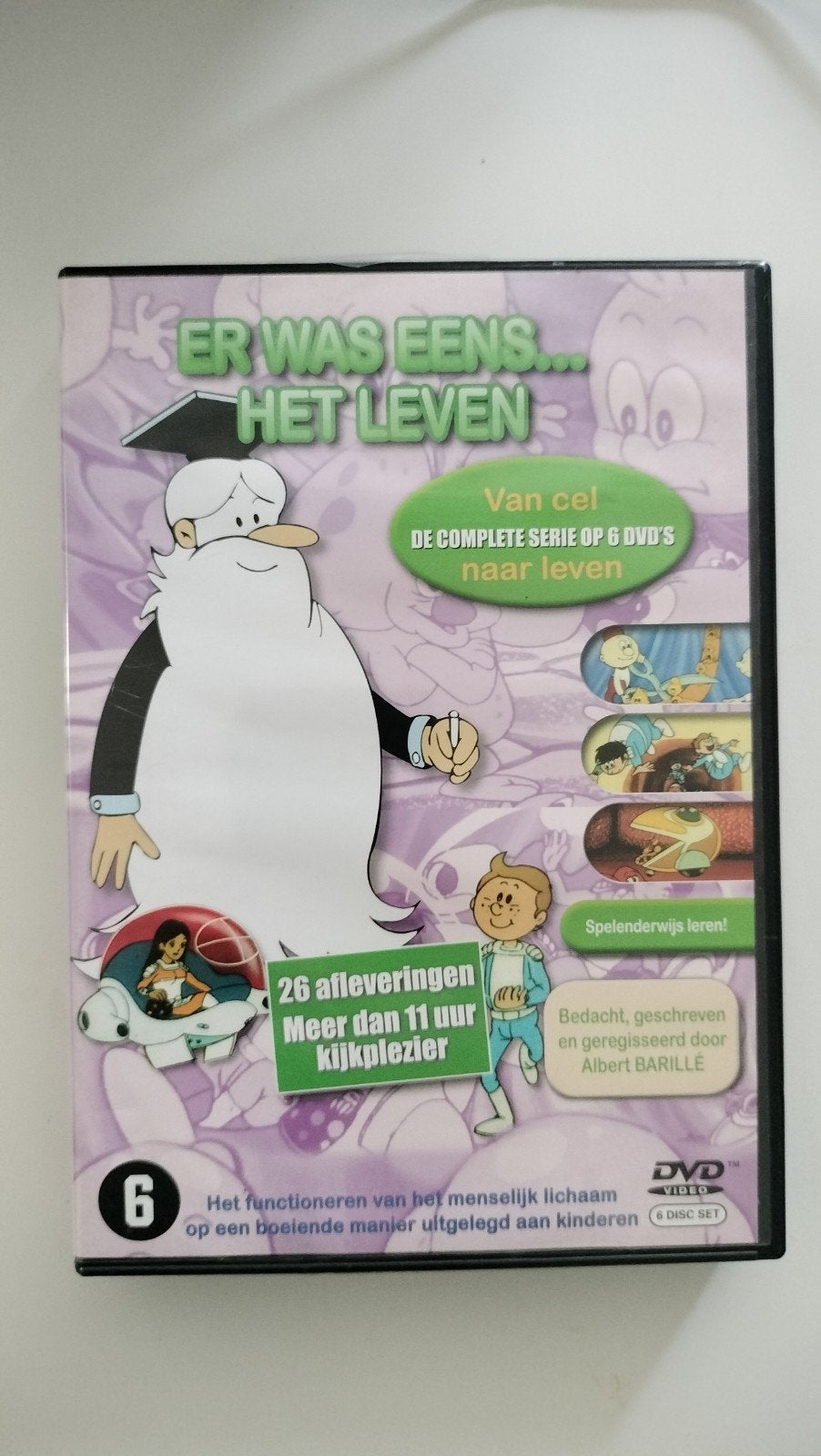 Er Was Eens... Het Leven - Complete Serie (6 DVD's), Gebruikt, Tv-serie, Vanaf 6 jaar, Educatief