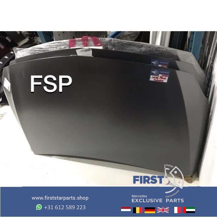 W176 motorkap Mercedes A Klasse 2012-2018 grijs origineel MB, Gebruikt, -, Ophalen of Verzenden, -