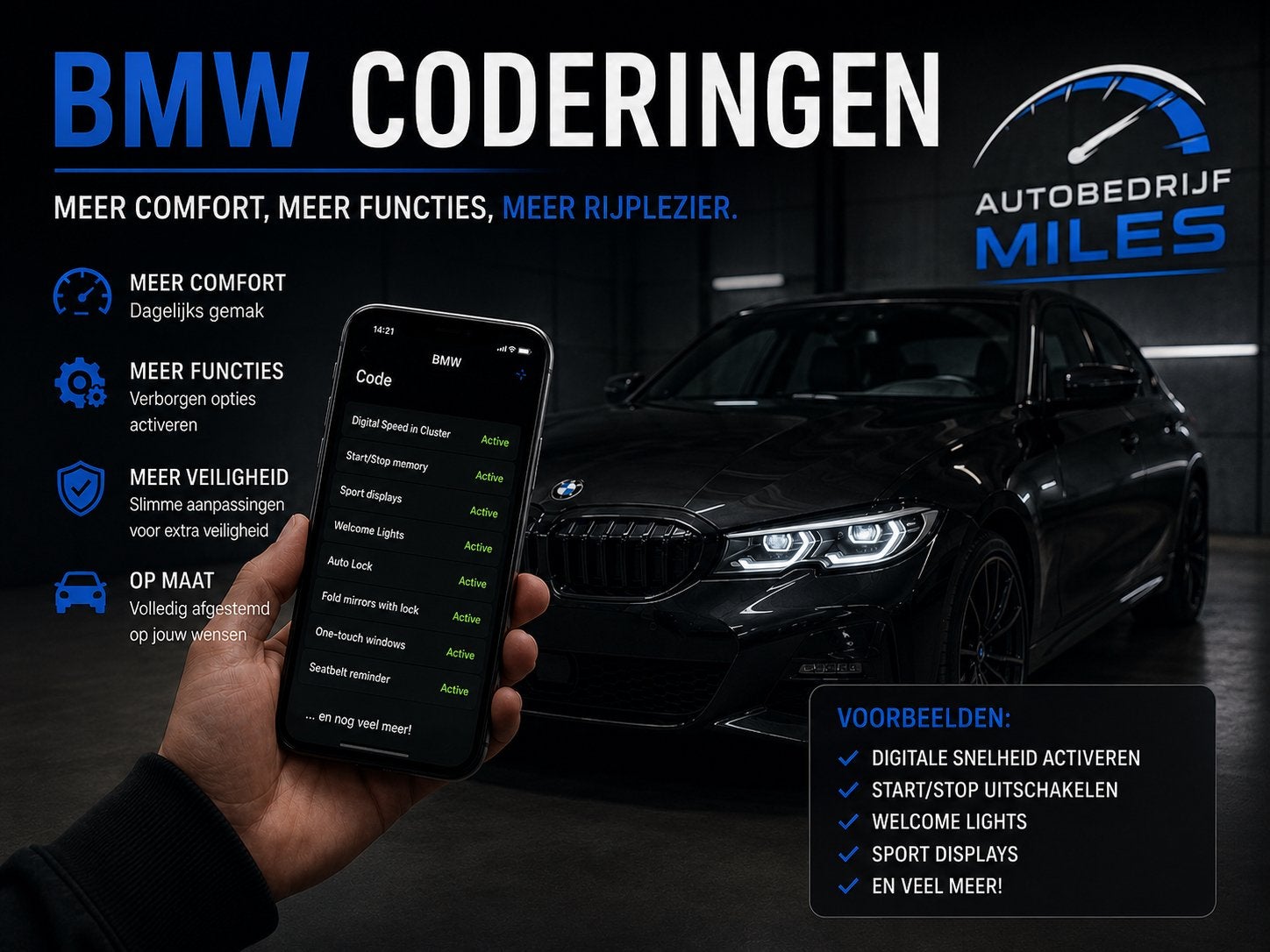 BMW Coderingen (Start/Stop,Carplay ,VIM,verborgen functies ), Ophalen
