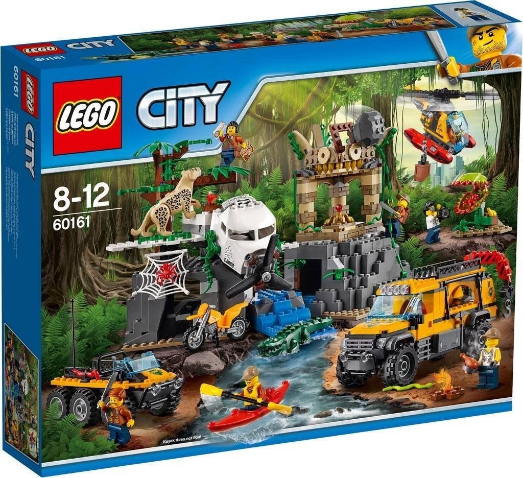LEGO City 60161 Jungle Onderzoekslocatie * 't LEGOhuis *, Lego, Nieuw, Ophalen of Verzenden, X
