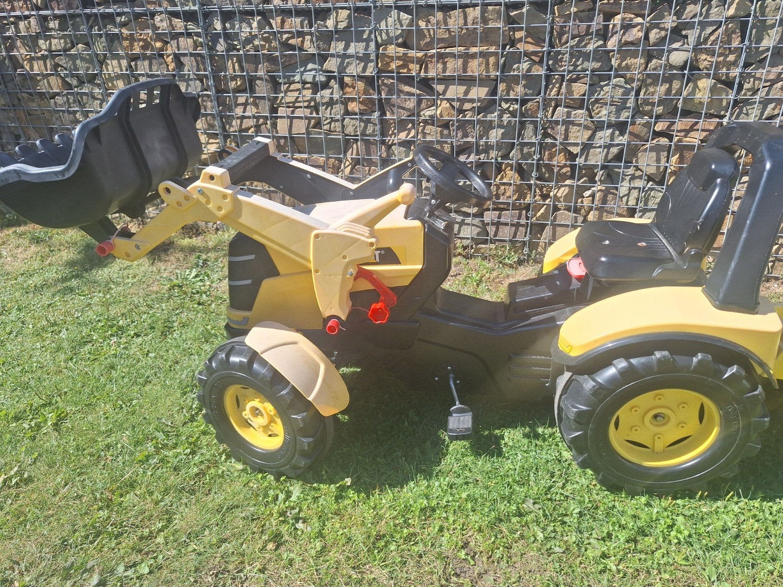 JCB Trapauto met aanhanger en graafarm, Ophalen, Gebruikt, Trapvoertuig